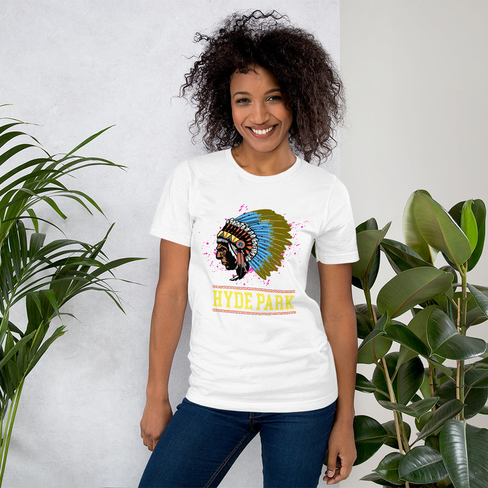 Hyde Park H.S Unisex Short Sleeve Jersey T-Shirt with Tear Away Label